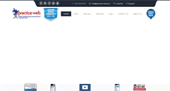 Desktop Screenshot of practice-web.com