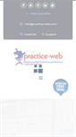 Mobile Screenshot of practice-web.com