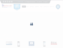 Tablet Screenshot of practice-web.com